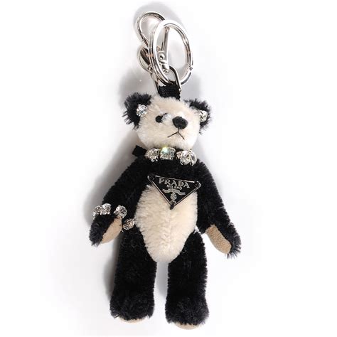 prada vlad keychain|prada teddy bear keychain.